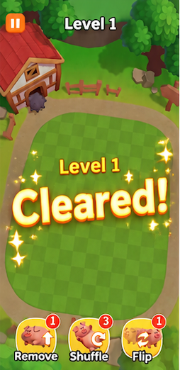 Level cleared